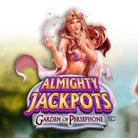 Enjoy Almighty Jackpots: Garden of Persephone by Novomatic – logo hosted on nomaspincasinos.com
