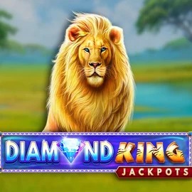 Diamond King Jackpots logo by SpinPlay Games NomaSpin Casino