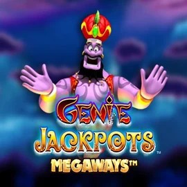 Genie Jackpots Megaways logo by Blueprint Gaming NomaSpin Casino