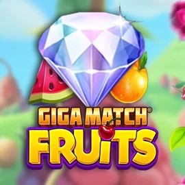 Giga Match Fruits game by RubyPlay – logo hosted on NomaSpin Casino
