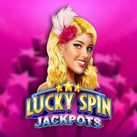 Lucky Spin Jackpots online game logo by Novomatic on nomaspincasinos.com
